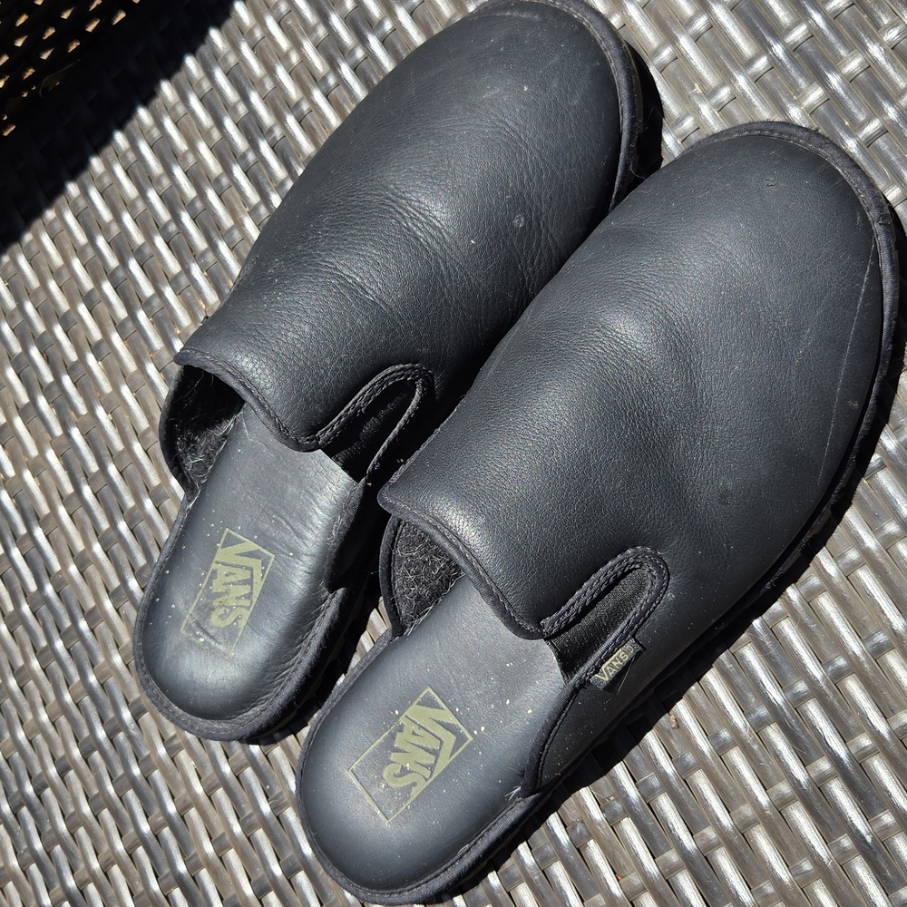 Vans Men's Black Slip-On Shoes